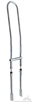 40" Sissybar Suspension Highback CHROME