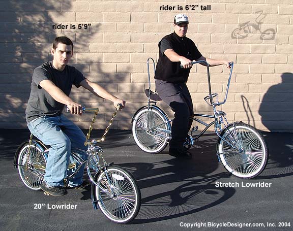 20 vs 24 Lowrider Bicycles