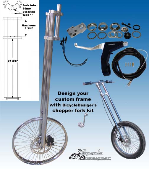 bicycle chopper forks