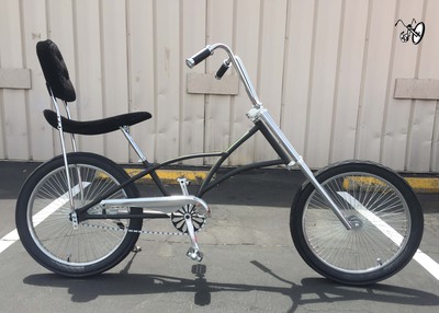 High Back Fat Tire Chopper BLACK