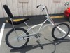 High Back Fat Tire Chopper BLUE
