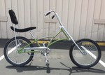 High Back Fat Tire Chopper GREEN