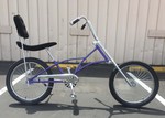 High Back Fat Tire Chopper PURPLE