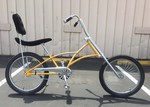 High Back Fat Tire Chopper YELLOW