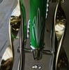 Lovely Lowrider Pinstripe Display Bike - Zesty