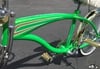 Lovely Lowrider Pinstripe Display Bike - Zesty