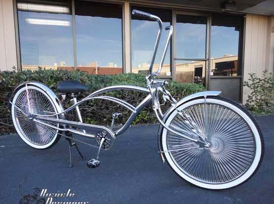 stretch lowrider bicycle