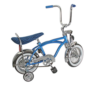 12 inch Blue Lowrider Bike: Child Size