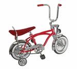 12 inch Red Lowrider Bike: Child Size