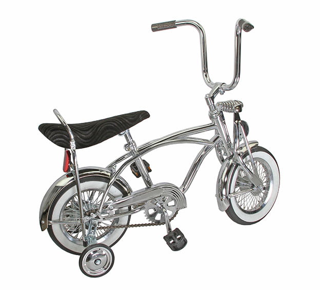 Lowrider Bicycle 12-1/2" Chrome 52 Spoke Rear  Wheel Chopper Cruiser Trike Bike 