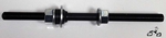 Coaster Wheel Hub Axle 175mm long