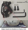 Disc Brake Caliper - Front or Rear