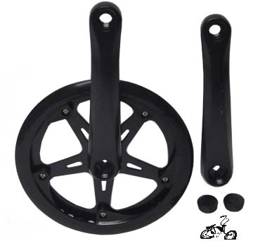 3 piece crank set for beach cruiser