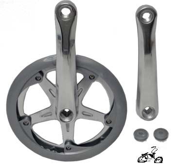 3 Piece Crank Set - Star Silver