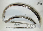 20" Bicycle Fenders - Ducktail