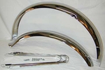 24" Bicycle Fenders - Ducktail