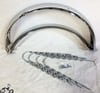 Twisted 26" Bicycle Ducktail Fender Set