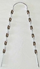 26" Twist Fender Brace CHROME