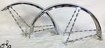 Twisted 26" Bicycle Ducktail Fender Set