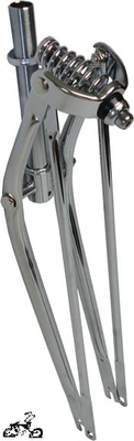 26" Straight Springer Fork Heavy Duty - CHROME
