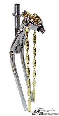 26" Straight Twist Springer Fork Heavy Duty - CGTGS