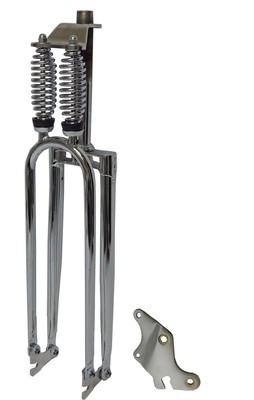 Cuda Double Springer Fork - CHROME