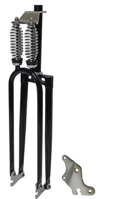 Cuda Double Springer Fork - BLACK