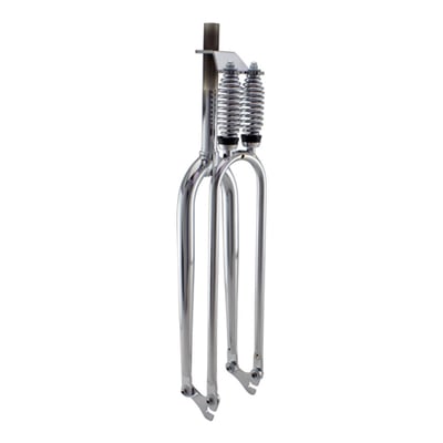 Double Springer Fork 1" Threaded Chrome