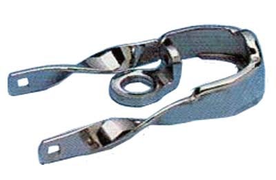 Lowrider Flat Twist Extended Fork Crown KIT - CHROME