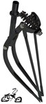 26" Bent Springer Fork Heavy Duty - BLACK