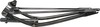 26" Straight Springer Fork - Raw Metal Legs With Chrome Parts