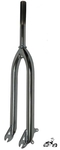 26" Rigid Forks with Disc Brake Mount - CHROME