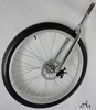 26" Rigid Forks with Disc Brake Mount - BLACK