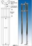 34" Chopper Fork 1" Threadless