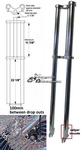 34" chopper Fork 1 1/8" Threadless