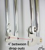 Cuda Double Springer Fork - BLACK