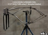 Cuda Double Springer Fork - BLACK