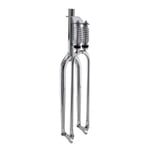 Double Springer Fork 1 1/8" Threadless Chrome