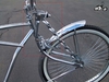 26" Bent Springer Fork Heavy Duty - CHROME