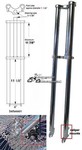 24" chopper Fork 1 1/8" Threadless