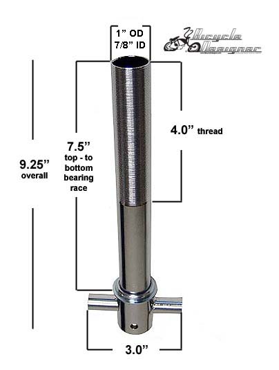 1 steerer tube