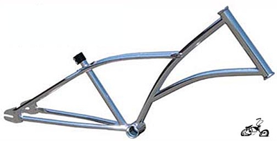 HogRider Chopper Frame CHROME