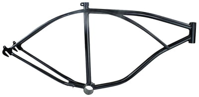 26" Cruiser Bicycle Frame Black