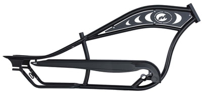 Seattle Stretch Cruiser Frame and Chain Guard BLACK