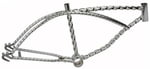 Lowrider Bike Frame 20" Chrome Twist