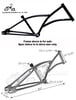 Black Chopper Frame