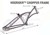HogRider Chopper Frame CHROME