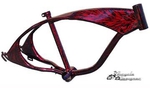 Lowrider Tank Frame - RED