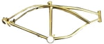 Lowrider Bike Frame 20" - GOLD