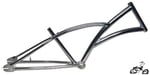 Chrome Chopper Bicycle Frame